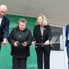 Imagine FOTO. 50 ani de la primul vagon fabricat la Caracal, marcaţi în prezenţa lui Sorin Grindeanu, Paul Stănescu şi reprezentanţi ai autorităţilor locale şi judeţene