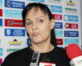 Foto Victorina Bora, după meciul cu Slatina: „Ştiam că în momentul în care jocul va fi pe muchie de cuţit, una dintre echipe va claca”