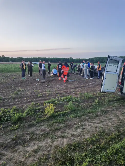 Foto Accident grav, între Optași și Negreni (FOTO)