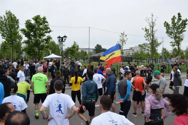 Foto Slatina City Run. Competiția a adunat la start 350 de participanți de toate vârstele