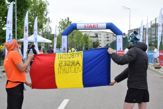 Foto Slatina City Run. Competiția a adunat la start 350 de participanți de toate vârstele