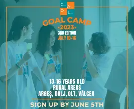 Foto Elevii din judeţul Olt invitaţi să se înscrie la GOAL Camp, program derulat de American Councils şi Ambasada SUA în România