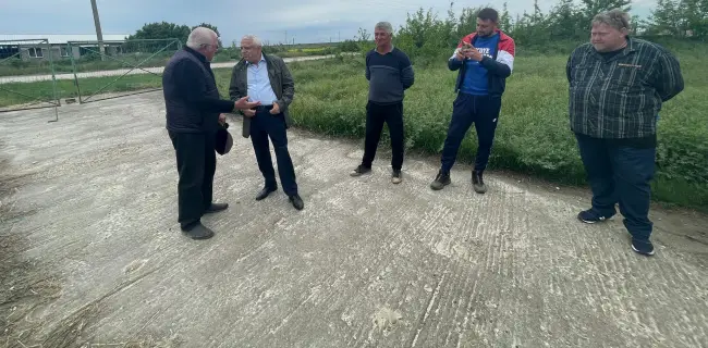 Foto FOTO&VIDEO. Petre Daea vizită fulger la Izbiceni. Controlul, după o sesizare că se folosesc substanţe interzise pentru a se grăbi coacerea tomatelor