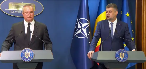 Foto Rotaţia premierilor, amânată. Ciucă rămâne prim-ministru (VIDEO)