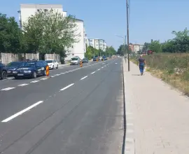 Foto Primăria Slatina a finalizat reabilitarea străzii Tunari (FOTO)