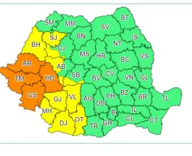 Foto O nouă avertizare de ploi torenţiale emisă de meteorologi