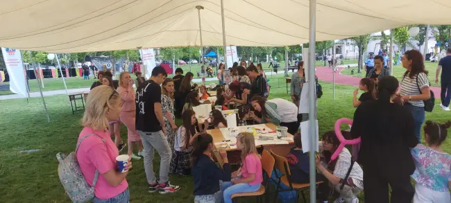 Foto FOTO. Mii de copii, în Parcul Tineretului din Slatina, s-au bucurat de surprizele pregătite de ziua lor