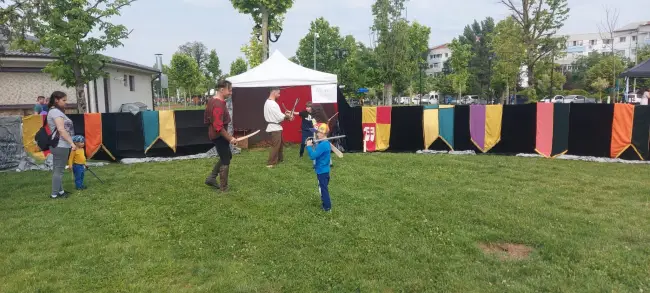 Foto FOTO. Mii de copii, în Parcul Tineretului din Slatina, s-au bucurat de surprizele pregătite de ziua lor