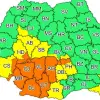 Foto Cod Portocaliu de averse torenţiale, în judeţul Olt