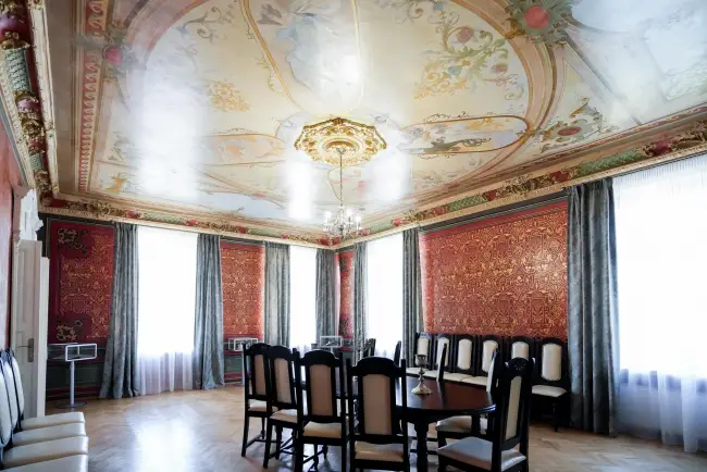 Foto Primul eveniment găzduit de Casa Fântâneanu din Slatina, după reabilitarea făcută de CJ Olt (FOTO)
