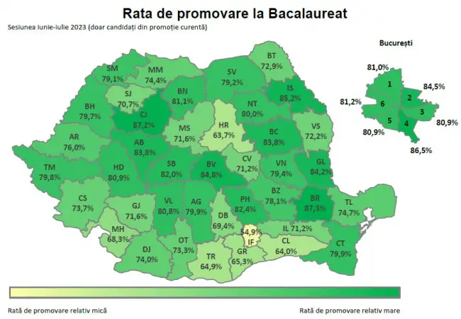 Foto Au fost afişate rezultatele examenului de Bacalaureat. Nicio medie de zece în judeţul Olt