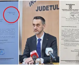 Foto Prefectul De Mezzo a făcut o adresă antedată cu trei săptămâni înainte să fie numit în funcţie. Cum a fost posibil? (DOCUMENT)
