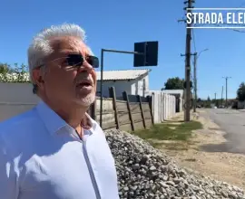 Foto  Caracal: După introducerea reţelelor e apă şi canal s-a trecut la asfaltare
