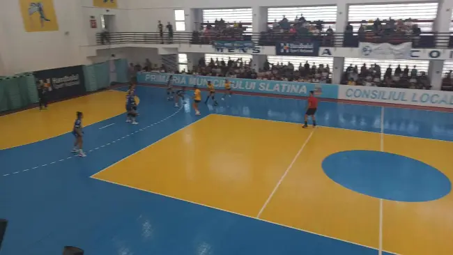 Foto CSM Slatina, victorie la scor în amicalul cu CSM Slobozia