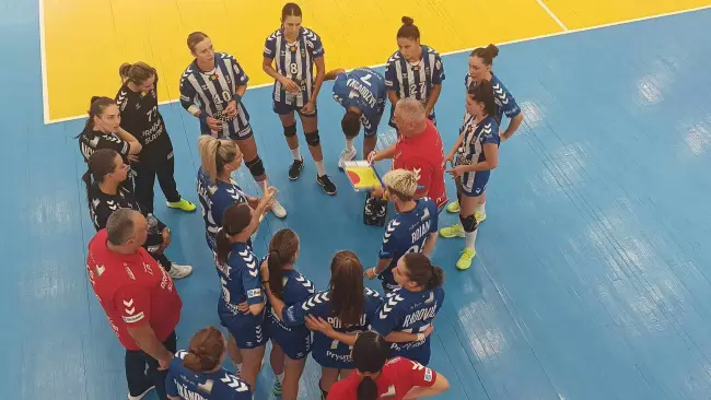 Foto CSM Slatina, victorie la scor în amicalul cu CSM Slobozia