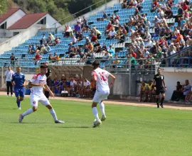 Foto CSM Slatina, duel pe Stadionul „ 1 Mai” cu liderul CSC Şelimbăr