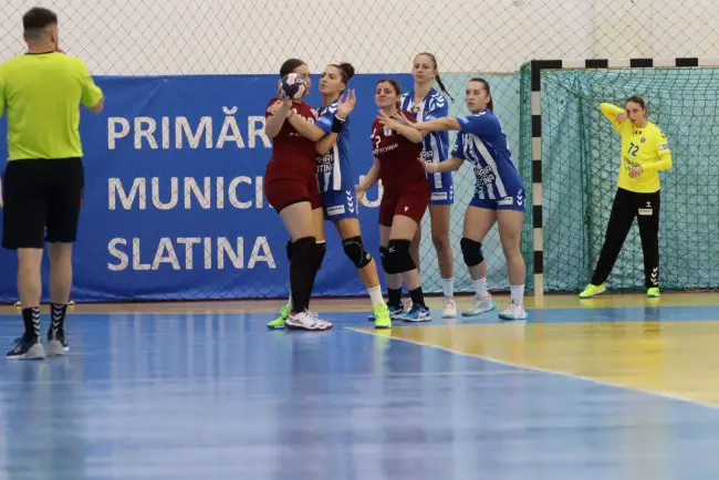Foto FOTO. CSM Slatina, victorie la scor la primul meci în Divizia A. „Este un început favorabil de campionat”