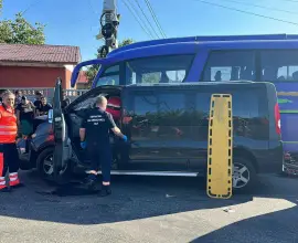 Foto Şoferul autoutilitarei, implicat în accidentul de la Recea, pozitiv la DrugTest