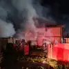 Imagine Gospodărie din Corabia, cuprinsă de un incendiu (FOTO)