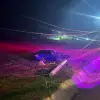 Imagine Un tânăr, din Teslui, s-a oprit cu maşina într-un stâlp, pe raza localităţii Curtişoara