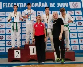 Foto Medalie de bronz pentru sportivul de la CSS Slatina, Alberto Luca, la Campionatul Naţional de Judo