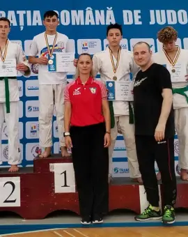 Foto Medalie de bronz pentru sportivul de la CSS Slatina, Alberto Luca, la Campionatul Naţional de Judo