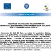 Imagine Comunicat de presă - începere proiect „MĂSURI DE DIGITALIZARE NECESARE PENTRU EFICIENTIZAREA ȘI SUSTENABILITATEA INVESTIȚIILOR REALIZATE DE S.C. COMPANIA DE APA OLT S.A.“