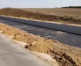 Foto VIDEO. Tronsonul 3 al Drumului Expres Craiova-Piteşti, stadiu de realizare de peste 80%