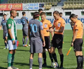 Foto CSM Slatina, în faţa primului meci pierdut în deplasare, în acest sezon. „Atitudinea a lăsat de dorit”