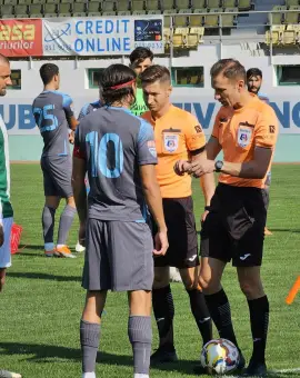 Foto CSM Slatina, în faţa primului meci pierdut în deplasare, în acest sezon. „Atitudinea a lăsat de dorit”