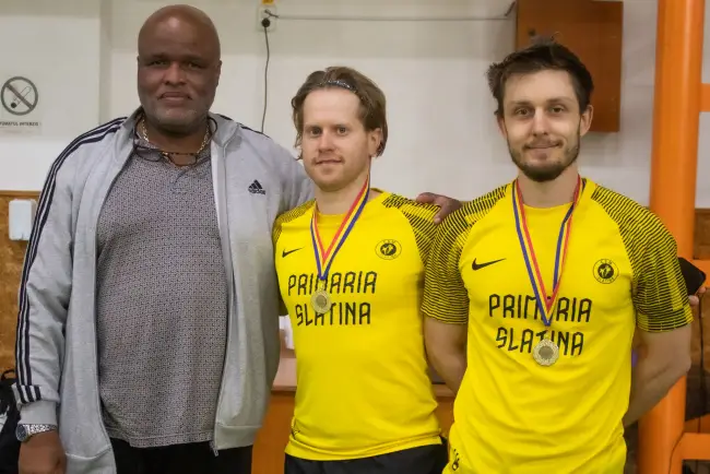 Foto CSM Slatina, pentru a treia oară consecutiv campioană la fotbal tenis