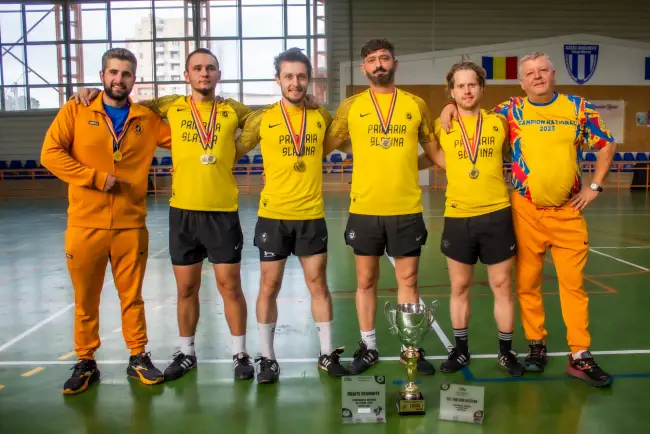 Foto CSM Slatina, pentru a treia oară consecutiv campioană la fotbal tenis