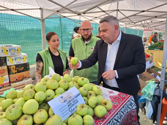 Foto Ministrul Agriculturii, Florin Barbu, prezent la Slatina pentru a participa la Ziua Recoltei (FOTO)