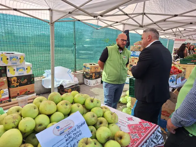 Foto Ministrul Agriculturii, Florin Barbu, prezent la Slatina pentru a participa la Ziua Recoltei (FOTO)