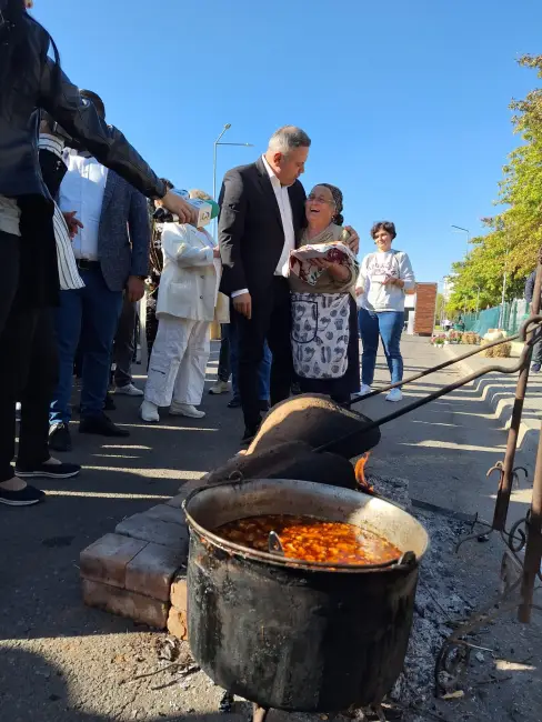 Foto Ministrul Agriculturii, Florin Barbu, prezent la Slatina pentru a participa la Ziua Recoltei (FOTO)