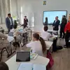 Imagine Elevii din Slatina au tablete şi table inteligente achiziţionate de Primărie cu fonduri europene. Emil Moţ: Este cel mai mare proiect de digitalizare accesat vreodată în județul Olt (FOTO)