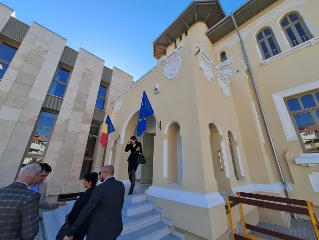 Foto FOTO. Noul sediu al Judecătoriei Slatina, inaugurat într-o clădire de patrimoniu