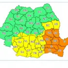 Foto Oltul, sub Cod Galben de ploi, lapoviţă şi viscol