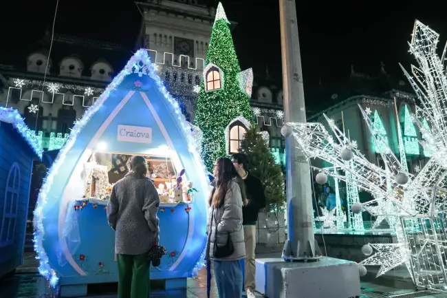 Foto FOTO. Târgul de Crăciun din Craiova, în topul celor mai frumoase din Europa