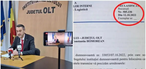 Foto Cum au scăpat angajaţii Prefecturii de frigul din birouri. Mario De Mezzo, prins cu minciuna  (DOCUMENT)