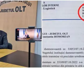 Foto Cum au scăpat angajaţii Prefecturii de frigul din birouri. Mario De Mezzo, prins cu minciuna  (DOCUMENT)