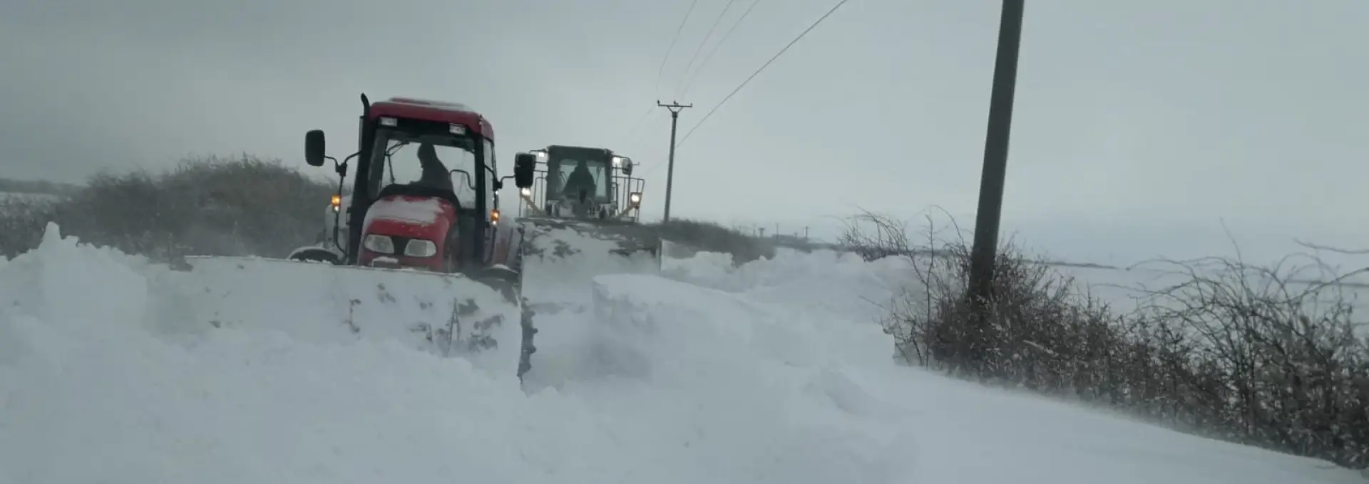 Foto Deszăpezirea în judeţul Olt. CJ plăteşte doar atunci când se intervine