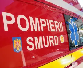 Foto Microbuzul implicat în accidentul de pe Centura Caracal, plin de militari de la Baza Deveselu