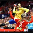 Foto Diana Lixăndroiu, cea mai bună marcatoare în meciul cu Danemarca