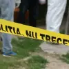Imagine Crimă la Slătioara. Polițiștii fac cercetări