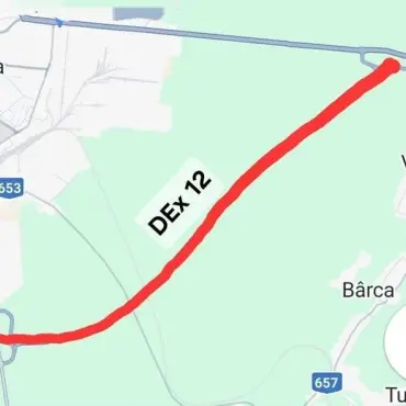 Foto Se închide o porţiune a Drumului Expres Craiova-Piteşti, la intrarea în Slatina-Valea Mare. Rute de ocolire