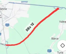Foto Se închide o porţiune a Drumului Expres Craiova-Piteşti, la intrarea în Slatina-Valea Mare. Rute de ocolire