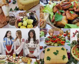 Foto „Gusturi din bătrâni”, expoziţie la Muzeul Judeţean Olt cu preparate tradiţionale olteneşti specifice Crăciunului