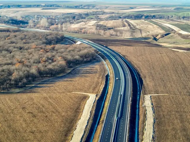 Foto FOTO. Tronsonul 3 al Drumului Expres Craiova-Piteşti se deschide sâmbătă