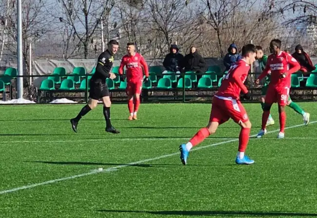 Foto FOTO. CSM Slatina, victorie în primul meci de pregătire al iernii susţinut cu Concordia Chiajna
